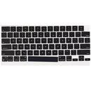 Kit de keycaps negras para teclado MacBook Air 13" y Pro 14"/16" (A2681, A2941, A3113, A3114).
