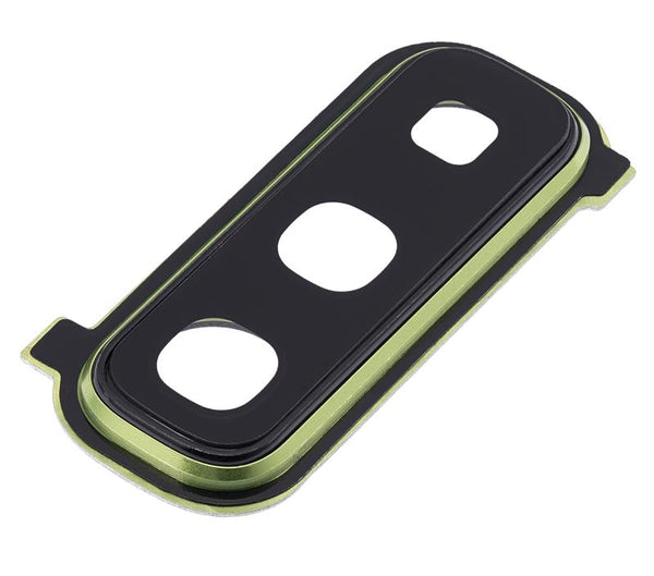 Compra en Guatemala el lente de cámara trasera con anillo de cubierta para Samsung Galaxy Fold 4G/Fold 5G en color Martian Green para realizar reparaciones.