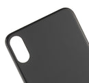 Tapa trasera con adhesivo 3M para iPhone X (Sin logo / Agujero grande para camara) (Gris Espacial)