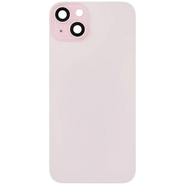 Encuentra tapa trasera original con MagSafe Magnet, NFC y Flashlight flex para iPhone 15 Plus en Guatemala.