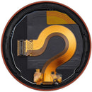 Pantalla LCD con marco rojo para Garmin Forerunner 255, repuesto para reparación de display de reloj.