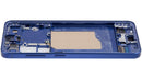 Reparación de pantalla OLED con marco para Samsung Galaxy S25 5G en Guatemala, disponible en color navy.