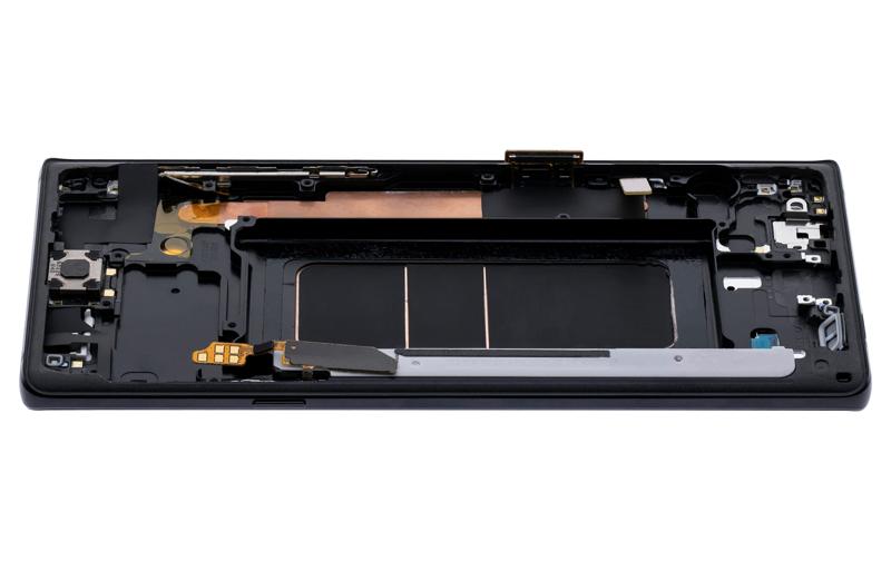 Reparación de pantalla OLED con marco para Samsung Galaxy Note 9 en Guatemala.