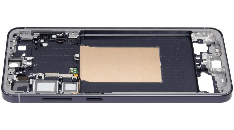 Reparación de chasis intermedio Samsung Galaxy S25 Plus 5G en Guatemala.