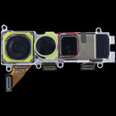 Cámara trasera original doble Google Pixel 9 Pro, lentes metálicos, lista para reparación y repuesto.