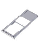 Encuentra la bandeja de tarjeta SIM para Samsung Galaxy A51 4G (A515 / 2019) en Guatemala, mayorista de componentes y reparaciones Samsung en Prism Crush White.