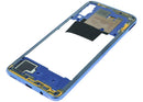 Chasis intermedio original Samsung Galaxy A70 azul (A705) para reparar y reemplazar.