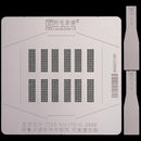 Plantilla Amaoe BGA reballing para chips de memoria de video DDR5/DDR6, BGA170/BGA180, herramienta de reparación.