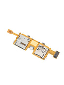 Cable flex de tarjeta SIM y tarjeta SD compatible para Samsung Galaxy Note Pro 12.2 (P905) disponible en Guatemala para reparaciones y repuestos originales Samsung.