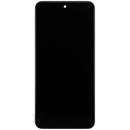 Pantalla LCD refurbished negra con marco para Xiaomi Redmi Note 12S, ideal repuesto para display dañado.