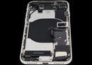 tapa trasera con puerto de carga flex y componentes pequenos preinstalados iPhone SE (2022) (Starlight) USADA