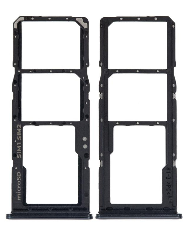 Bandeja para tarjeta SIM doble para Samsung Galaxy A70 (A705 / 2019) (Negra)