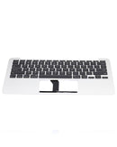 Tapa superior de MacBook Air 11" A1370 (2011) usada, carcasa de aluminio con teclado ANSI US para reparación.