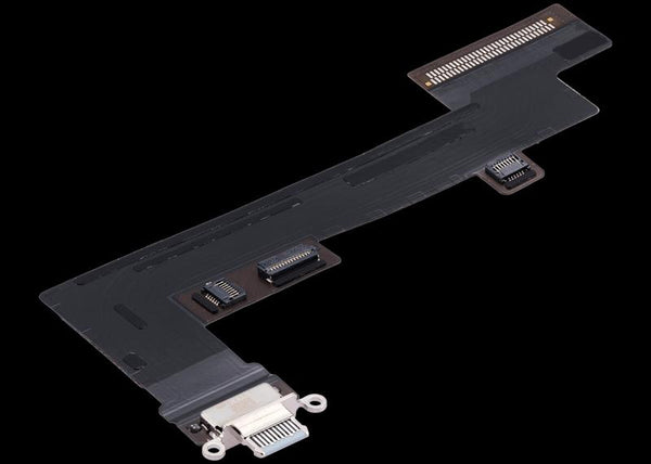 Encuentra el cable flex de puerto de carga iPad Air 4 (Version 4G) usado OEM retirado en Guatemala para tus reparaciones de iPad.