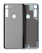 Tapa trasera de cristal para Motorola Moto G8 Power (XT2041-1 / XT2041-3 / 2020) (Negro Humo)