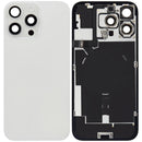 Reparación de tapa trasera con placa de acero para iPhone 16 Pro Max en Guatemala.