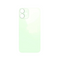 Tapa Trasera iPhone 12 Color Verde | Agujero de Lente de Camara Grande | Instala Facil