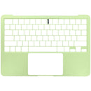 Tapa superior original Apple MacBook Neo con teclado ANSI US, color cítrico, para reparación.