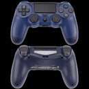 Control alámbrico DoubleShock 4 Midnight Blue PS4, diseño ergonómico, cable USB, accesorio gamer.