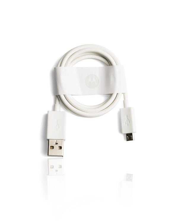 Compra tu cable de carga Micro-USB Motorola original en Guatemala para asegurar la compatibilidad y calidad del producto.