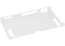 Funda protectora transparente con grip para Nintendo Switch 2, set de 2 piezas, ofreciendo protección y agarre.