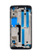 Reparación de pantalla con marco en Guatemala para BlackBerry DTEC50 en color negro.