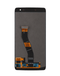 Reparación de pantalla para BlackBerry DTEK60 en Guatemala, con pantalla LCD premium en color negro.