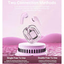 Audifonos deportivos mini Clear ROSE PINK