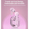 Audifonos deportivos mini Clear ROSE PINK
