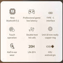 Auriculares True Wireless Control GREEN SlowBack con estuche de carga, diseño ergonómico y micrófono integrado.