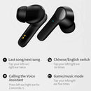 Auriculares True Wireless Control GREEN SlowBack con estuche de carga, diseño ergonómico y micrófono integrado.