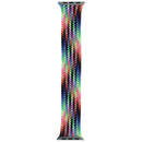 Correa Braided Solo Loop Pride Edition para Apple Watch, talla 8 mediana, con trenzado multicolor vibrante de 38mm a 42mm.
