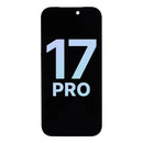 Tapa trasera naranja cósmico para iPhone 17 Pro Max, con puerto de carga y piezas pequeñas, usada, versión EU/Global.