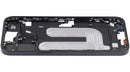 Chasis de marco medio negro para iPhone 16 Plus con botones de encendido y volumen, versión US (A3082, A3289).