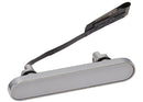 Botón blanco premium para control de cámara de iPhone 17 Pro/17 Pro Max, ideal para reparación y repuesto.