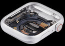 Chasis Apple Watch Series 8 45mm celular aluminio plateado usado, listo para reparación, A2774, A2775.