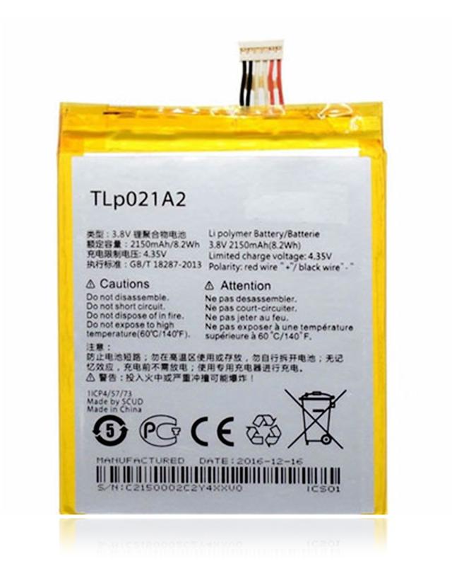 Encuentra la mejor garantía de batería de reemplazo para Alcatel One Touch Idol 2S (TLP021A2) en Guatemala.
