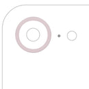 Aros de bisel de cámara trasera Soft Pink para iPhone 17e, paquete de 10, repuesto A3575.