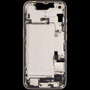 Carcasa media con puerto de carga flex y piezas pequenas iPhone 14 (US Version) (Starlight)