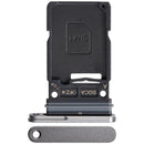 Bandeja SIM sencilla gris para Samsung Galaxy S25 FE 5G (SM-S731B), repuesto original.