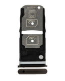 Bandeja SIM de repuesto para Motorola One Zoom (XT2010-01) en color Electric Gray.