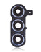 Lente de camara trasera con anillo de bisel para Samsung Galaxy S24 Plus 5G (Azul Zafiro)