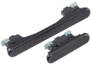 Botones laterales negros para Samsung Galaxy A36 5G (SM-A366B, SM-A366E), repuesto de encendido y volumen.