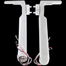 Brazo delantero derecho original DJI Mini 4 Pro usado, listo para reparación y repuesto de dron.