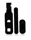 Malla de altavoz/microfono para iPhone XS Max (Negro) (Paquete de 10)