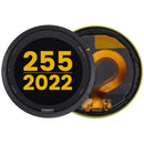 Pantalla LCD con marco amarillo para Garmin Forerunner 255 (2022), repuesto premium para reparación.