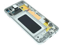 Pantalla original Samsung Galaxy S10e plateada (Service Pack) para reparación de display LCD.