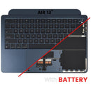Encuentra tapas superiores con batería y teclados para MacBook Air 13 en Guatemala, perfectos para reparaciones en talleres de Apple autorizados.