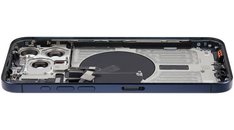 Encuentra tapas traseras con pequeño preinstalado para iPhone 15 Pro Max en Guatemala en tiendas de reparaciones de iPhone y mayoristas de componentes Apple.