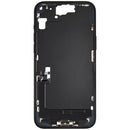 Encuentra chasis medio con puerto de carga flex y piezas pequeñas para iPhone 15 Plus en Guatemala.